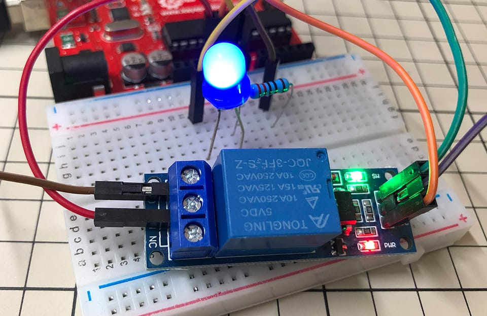 [Arduino 範例] 繼電器(Relay)的使用